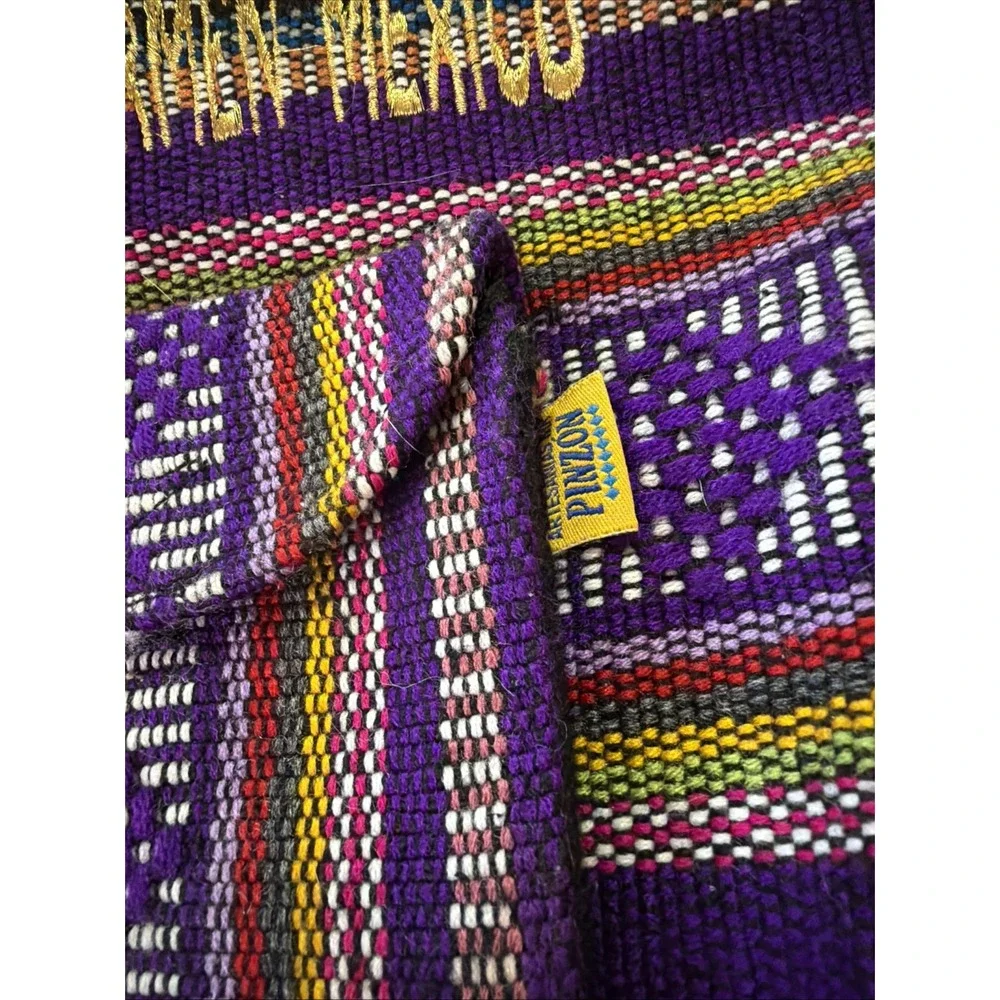Pinzon Mexican Backpack Artisan Boho Woven Colorful Hippie Bag Beach Bag